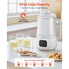 image:imageVEVOR 8in1 Nut Milk Maker 34 oz Soy Milk Maker with 180W Blending for Homemade Oat Nut Soy Juice Milkshake Rice Cereal PlantBased Beverages with SelfCleaning Boil Water 12Hour Delay34 oz