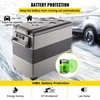 image:imageVEVOR CF55 12 Volt 58 Qt Refrigerator Dual Zone Portable Compressor 1224V DC and 110240V AC Freezer Fridge Cooler for Car Truck RV Camping and Home Use BlackGraySingle Zone 58QT
