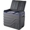 image:imageVEVOR CF55 12 Volt 58 Qt Refrigerator Dual Zone Portable Compressor 1224V DC and 110240V AC Freezer Fridge Cooler for Car Truck RV Camping and Home Use BlackGrayDual Zone 423QT