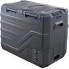 image:imageVEVOR CF55 12 Volt 58 Qt Refrigerator Dual Zone Portable Compressor 1224V DC and 110240V AC Freezer Fridge Cooler for Car Truck RV Camping and Home Use BlackGrayDual Zone 423QT