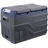 image:imageVEVOR CF55 12 Volt 58 Qt Refrigerator Dual Zone Portable Compressor 1224V DC and 110240V AC Freezer Fridge Cooler for Car Truck RV Camping and Home Use BlackGrayDual Zone 338QT