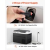 image:imageVEVOR Car Refrigerator DC 1224V AC100240V Compressor Electric Cooler 4F to 68F Car Fridge with APP Control 16 QT Cars Freezer for RVs Campsites Boats Camping Fishing 60W Portable Freezer528 QT