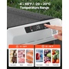 image:imageVEVOR Car Refrigerator DC 1224V AC100240V Compressor Electric Cooler 4F to 68F Car Fridge with APP Control 16 QT Cars Freezer for RVs Campsites Boats Camping Fishing 60W Portable Freezer423 QT