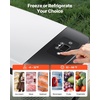 image:imageVEVOR Car Refrigerator DC 1224V AC100240V Compressor Electric Cooler 4F to 68F Car Fridge with APP Control 16 QT Cars Freezer for RVs Campsites Boats Camping Fishing 60W Portable Freezer16QT