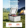 image:imageVEVOR Car Refrigerator DC 1224V AC100240V Compressor Electric Cooler 4F to 68F Car Fridge with APP Control 16 QT Cars Freezer for RVs Campsites Boats Camping Fishing 60W Portable Freezer10QT