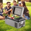 image:imageVEVOR Car Refrigerator DC 1224V AC100240V Compressor Electric Cooler 4F to 68F Car Fridge with APP Control 16 QT Cars Freezer for RVs Campsites Boats Camping Fishing 60W Portable Freezer21QT