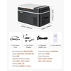 image:imageVEVOR Car Refrigerator DC 1224V AC100240V Compressor Electric Cooler 4F to 68F Car Fridge with APP Control 21 QT Cars Freezer for RVs Campsites Boats Camping Fishing 60W Portable Freezer23QT