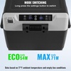image:imageVEVOR Car Refrigerator DC 1224V AC100240V Compressor Electric Cooler 4F to 68F Car Fridge with APP Control 21 QT Cars Freezer for RVs Campsites Boats Camping Fishing 60W Portable Freezer615QT Dual Zone with Handle