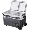image:imageVEVOR Car Refrigerator DC 1224V AC100240V Compressor Electric Cooler 4F to 68F Car Fridge with APP Control 21 QT Cars Freezer for RVs Campsites Boats Camping Fishing 60W Portable Freezer528QT Dual Zone with Handle