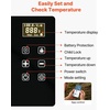 image:imageVEVOR Car Refrigerator DC 1224V AC100240V Compressor Electric Cooler 4F to 68F Car Fridge with APP Control 21 QT Cars Freezer for RVs Campsites Boats Camping Fishing 60W Portable Freezer23QT