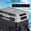 image:imageVEVOR Car Refrigerator DC 1224V AC100240V Compressor Electric Cooler 4F to 68F Car Fridge with APP Control 21 QT Cars Freezer for RVs Campsites Boats Camping Fishing 60W Portable Freezer528QT Dual Zone with Handle