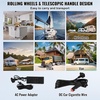 image:imageVEVOR Car Refrigerator DC 1224V AC100240V Compressor Electric Cooler 4F to 68F Car Fridge with APP Control 21 QT Cars Freezer for RVs Campsites Boats Camping Fishing 60W Portable Freezer615QT Dual Zone with Handle