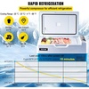 image:imageVEVOR Car Refrigerator DC 1224V AC100240V Compressor Electric Cooler 4F to 68F Truck Refrigerator with APP Control Wheels amp Dual Zone 37 QT Cars Cooler for RVs Boats Camping Fishing23QT