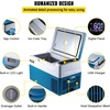 image:imageVEVOR Car Refrigerator DC 1224V AC100240V Compressor Electric Cooler 4F to 68F Truck Refrigerator with APP Control Wheels amp Dual Zone 37 QT Cars Cooler for RVs Boats Camping Fishing23QT