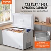 image:imageVEVOR Chest Freezer 128 Cuft  345 L Large Deep Freezer amp 4 Removable Baskets Freestanding Top Open Door Commercial Chest Freezers with Locking Lid 7Level Adjustable Temp LED Lighting 6 Wheels128 Cuft