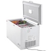 image:imageVEVOR Chest Freezer 128 Cuft  345 L Large Deep Freezer amp 4 Removable Baskets Freestanding Top Open Door Commercial Chest Freezers with Locking Lid 7Level Adjustable Temp LED Lighting 6 Wheels128 Cuft