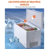 image:imageVEVOR Chest Freezer 172 Cuft Large Deep Freezer with 4 Removable Baskets Freestanding Top Open Door Commercial Chest Freezers with 7Level Adjustable Temp LED LightingLocking Lid 6 Wheels172 Cuft