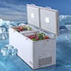 image:imageVEVOR Chest Freezer 172 Cuft Large Deep Freezer with 4 Removable Baskets Freestanding Top Open Door Commercial Chest Freezers with 7Level Adjustable Temp LED LightingLocking Lid 6 Wheels198 Cuft