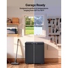 image:imageVEVOR Chest Freezer 33 Cuft Compact Deep Freezer Free Standing Top Open Door Chest Freezers with 2 Removable Baskets amp Adjustable Thermostat  Energy Saving Low Noise amp Garage Ready WhiteBlack