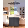 image:imageVEVOR Chest Freezer 33 Cuft Compact Deep Freezer Free Standing Top Open Door Chest Freezers with 2 Removable Baskets amp Adjustable Thermostat  Energy Saving Low Noise amp Garage Ready WhiteBlack