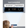 image:imageVEVOR Chest Freezer 33 Cuft Compact Deep Freezer Free Standing Top Open Door Chest Freezers with 2 Removable Baskets amp Adjustable Thermostat  Energy Saving Low Noise amp Garage Ready WhiteWhite