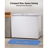 image:imageVEVOR Chest Freezer 33 Cuft Compact Deep Freezer Free Standing Top Open Door Chest Freezers with 2 Removable Baskets amp Adjustable Thermostat  Energy Saving Low Noise amp Garage Ready WhiteWhite