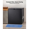 image:imageVEVOR Chest Freezer 33 Cuft Compact Deep Freezer Free Standing Top Open Door Chest Freezers with 2 Removable Baskets amp Adjustable Thermostat  Energy Saving Low Noise amp Garage Ready WhiteBlack