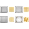 image:imageVEVOR Commercial Chopper with 4 Replacement Blades Commercial Vegetable Chopper Stainless Steel French Fry Cutter Potato Dicer amp Slicer Commercial Vegetable Fruit Chopper for Restaurants amp Home Kitche866 x 866 x 1969