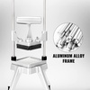 image:imageVEVOR Commercial Chopper with 4 Replacement Blades Commercial Vegetable Chopper Stainless Steel French Fry Cutter Potato Dicer amp Slicer Commercial Vegetable Fruit Chopper for Restaurants amp Home Kitche38inch