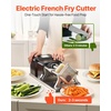image:imageVEVOR Commercial French Fry Cutter 12Inch 38Inch Blade Stainless Steel Vegetable Fruit Chopper with 2 Replacement Blades Electric Potato Slicer Dicer for Restaurants amp Home Kitchen12 Inch  38 Inch  14 Inch