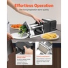 image:imageVEVOR Commercial French Fry Cutter 12Inch 38Inch Blade Stainless Steel Vegetable Fruit Chopper with 2 Replacement Blades Electric Potato Slicer Dicer for Restaurants amp Home Kitchen12 Inch  38 Inch  14 Inch
