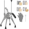 image:imageVEVOR Commercial French Fry Cutter with 4 Replacement Blades 14 and 38 Blade Easy Dicer Chopper 6wedge Slicer and 6wedge Apple Corer Lemon Potato Cutter for French Fries with Extended Handle38 in  14 in  12 in  6Wedge Corer