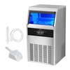 image:imageVEVOR Commercial Ice Maker with Drain Pump 150lbs24H Ice Maker Machine 70 Ice Cubes in 1215 Minutes Freestanding Ice Maker with 33lbs Storage Capacity LED Digital Display for Bar Home RestaurantSilver