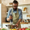 image:imageVEVOR Commercial Immersion Blender 750W 20 Heavy Duty Hand Mixer Variable Speed Kitchen Stick Mixer with 304 Stainless Steel Blade MultiPurpose Portable Mixer for Soup Smoothie Puree Baby Food200Watt 8Variable