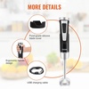 image:imageVEVOR Commercial Immersion Blender 750W 20 Heavy Duty Hand Mixer Variable Speed Kitchen Stick Mixer with 304 Stainless Steel Blade MultiPurpose Portable Mixer for Soup Smoothie Puree Baby Food200Watt 8Variable