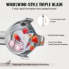 image:imageVEVOR Commercial Immersion Blender 750W 20 Heavy Duty Hand Mixer Variable Speed Kitchen Stick Mixer with 304 Stainless Steel Blade MultiPurpose Portable Mixer for Soup Smoothie Puree Baby Food350Watt 16inch