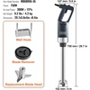 image:imageVEVOR Commercial Immersion Blender Constant Speed Heavy Duty Immersion Blender 350W Commercial Hand Mixer 304 Stainless Steel Hand Blender Commercial with 197 Removable Shaft for Kitchen Mixing750W