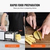 image:imageVEVOR Electric French Fry Cutter Potato Slicer with 12Inch and 38Inch Stainless Steel Blades Potato Cutter Chopper wAntislip Feet Great for Potato French Fries Cucumber Vegetables CarrotSilver