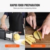 image:imageVEVOR Electric French Fry Cutter Potato Slicer with 12Inch and 38Inch Stainless Steel Blades Potato Cutter Chopper wAntislip Feet Great for Potato French Fries Cucumber Vegetables CarrotBlack