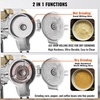 image:imageVEVOR Electric Grain Mill Grinder 3000W Spice Grinders Commercial Corn Mill with Funnel Thickness Adjustable Powder Machine Heavy Duty Feed Flour Cereal Mill Wheat Grinders Dry GrinderWetDry