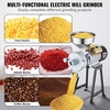 image:imageVEVOR Electric Grain Mill Grinder 3000W Spice Grinders Commercial Corn Mill with Funnel Thickness Adjustable Powder Machine Heavy Duty Feed Flour Cereal Mill Wheat Grinders Dry GrinderWetDry