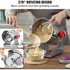 image:imageVEVOR Electric Grain Mill Grinder 600W High Power Commercial Spice Grinder 60L Pulverizer Powder Machine with Galvanized Sharp Blades for Dry Grains Spices Cereals Coffee Corn amp Pepper700g