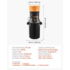 image:imageVEVOR Electric Grain Mill Grinder 600W High Power Commercial Spice Grinder 60L Pulverizer Powder Machine with Galvanized Sharp Blades for Dry Grains Spices Cereals Coffee Corn amp PepperMedium