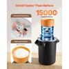 image:imageVEVOR Electric Grain Mill Grinder 600W High Power Commercial Spice Grinder 60L Pulverizer Powder Machine with Galvanized Sharp Blades for Dry Grains Spices Cereals Coffee Corn amp PepperLarge