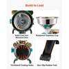 image:imageVEVOR Electric Grain Mill Grinder Commercial Spice Grinders 1500W Cast Iron Pulverizer Powder Machine with NonSlip Rubber Feet for Dry Grains Spices Cereals Coffee Corn amp PepperLarge