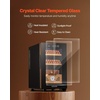 image:imageVEVOR Electric Humidor 33L 250 Counts Electric Cigar Humidor Cabinet with Cooling Temperature Control Spanish Cedar Wood Shelves amp Drawers Mechanical Hygrometer 4 Layers Cooler for Household23L