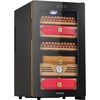 image:imageVEVOR Electric Humidor 33L 250 Counts Electric Cigar Humidor Cabinet with Cooling Temperature Control Spanish Cedar Wood Shelves amp Drawers Mechanical Hygrometer 4 Layers Cooler for Household48L