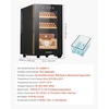 image:imageVEVOR Electric Humidor 33L 250 Counts Electric Cigar Humidor Cabinet with Cooling Temperature Control Spanish Cedar Wood Shelves amp Drawers Mechanical Hygrometer 4 Layers Cooler for Household23L