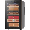 image:imageVEVOR Electric Humidor 33L 250 Counts Electric Cigar Humidor Cabinet with Cooling Temperature Control Spanish Cedar Wood Shelves amp Drawers Mechanical Hygrometer 4 Layers Cooler for Household48L