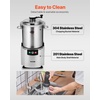 image:imageVEVOR Food Processor amp Vegetable Chopper 19 Quart FoodGrade Stainless Steel Food Processor Chopper with SCurve Blade and Scraper Ideal for Chopping Vegetables Fruit Grains Nuts19 Quart